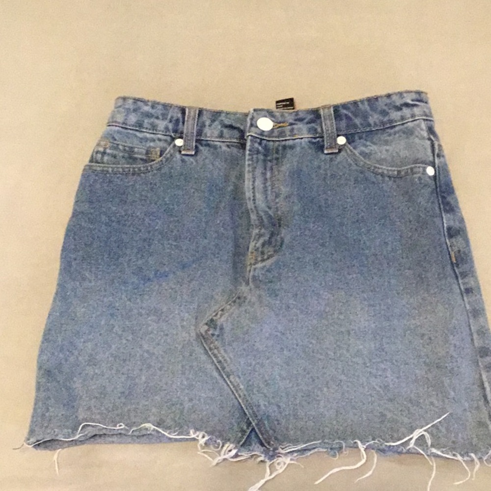 Denim skirt
